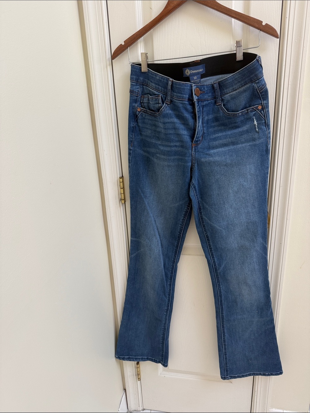 Democracy Mid-Blue Flare Jeans